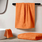 Σετ Πετσέτες Μπάνιου 3τμχ 440gsm 30X30+50X90+65X130 Orange Ochre